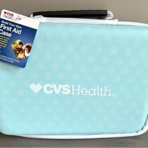 2 - *Brand New* CVS Health Light Blue First Aid Case